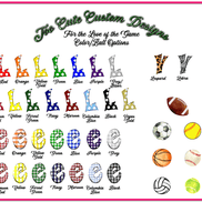 For the Love of the Game (Football, Basketball, Baseball, Soccer,Softball, Volleyball, Tennis)