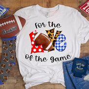 For the Love of the Game (Football, Basketball, Baseball, Soccer,Softball, Volleyball, Tennis)