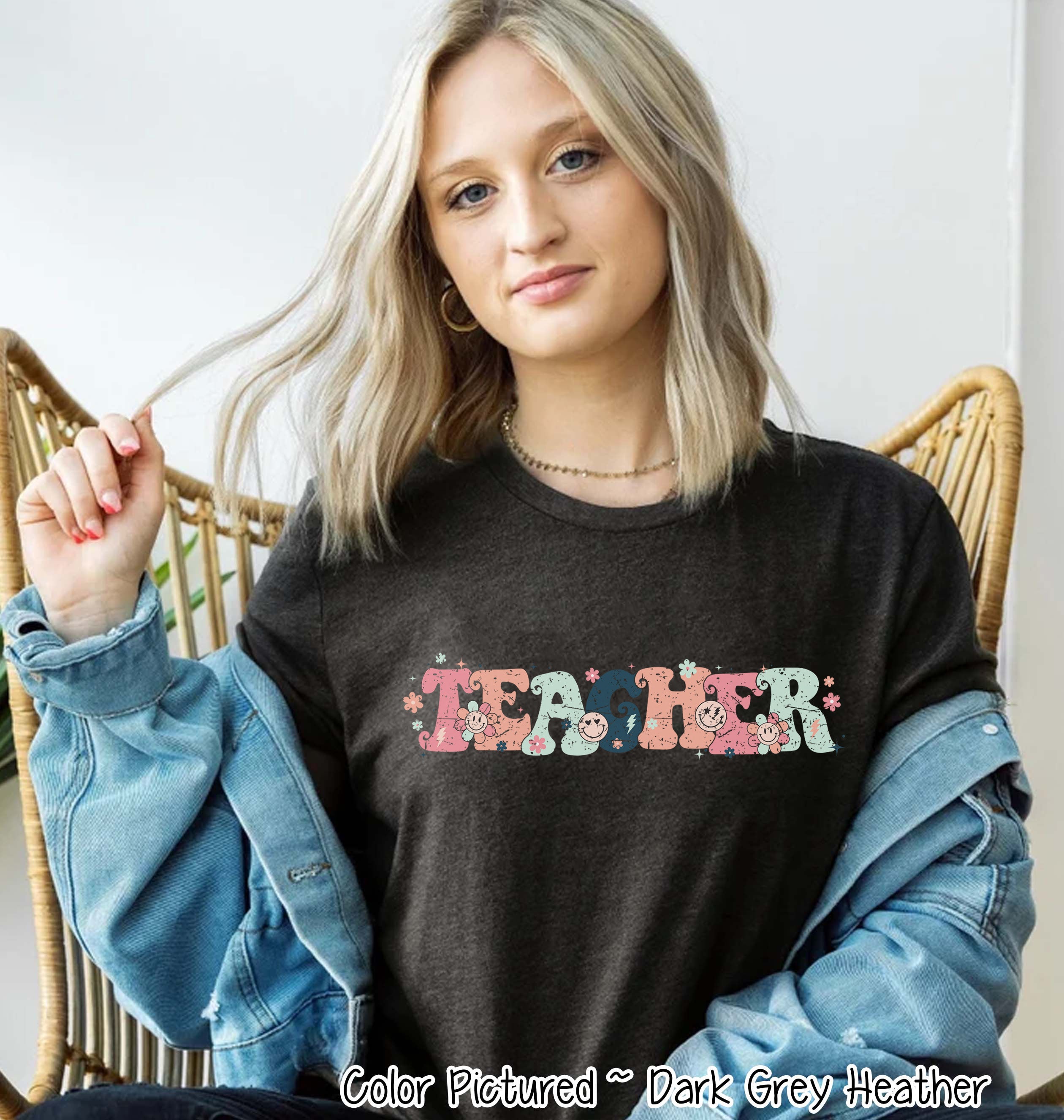 Retro Teacher Tee