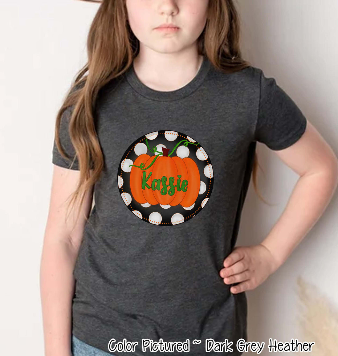 Personalized Halloween Frame with Custom Name Halloween Tee