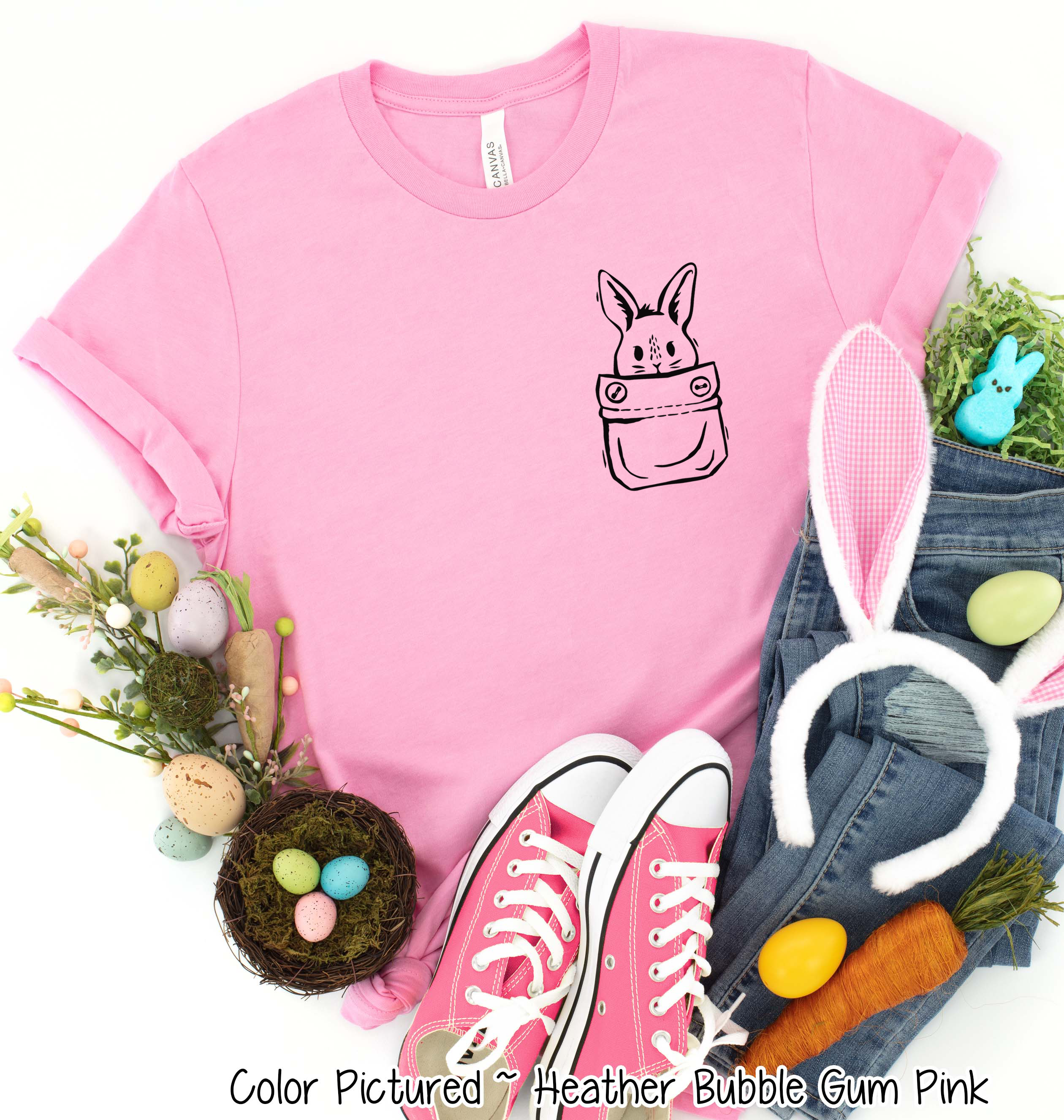 Easter Bunny Pocket Print Tee
