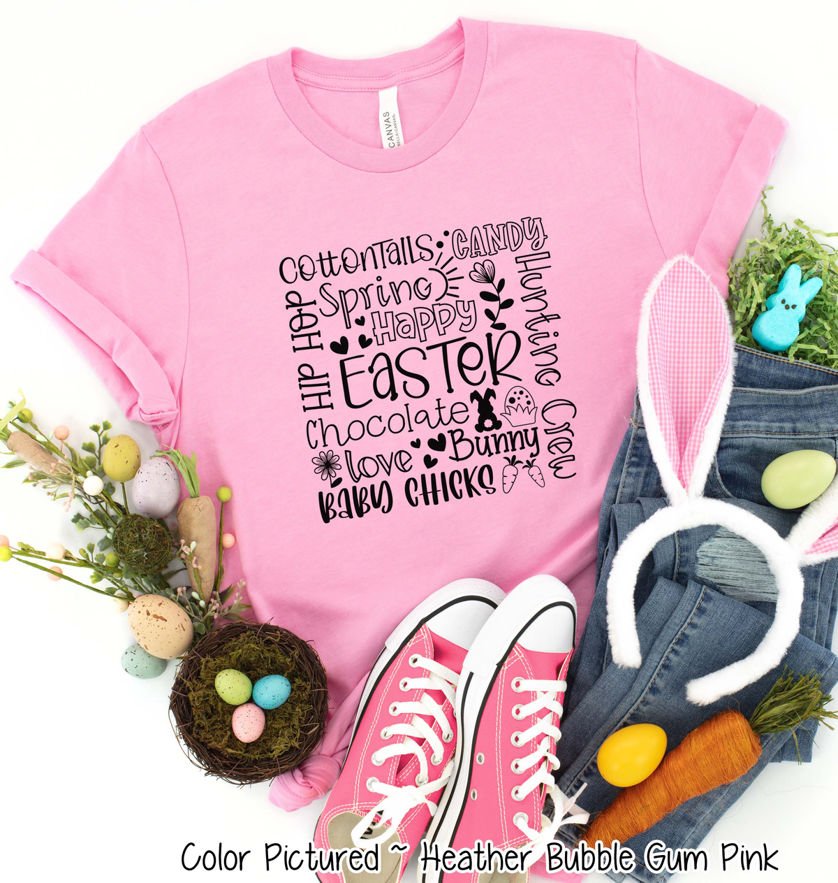 Easter Word Art ~ Subway Art Tee