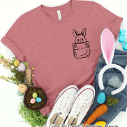 Easter Bunny Pocket Print Tee