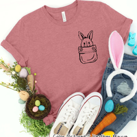 Easter Bunny Pocket Print Tee