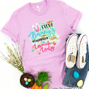 Every Bunny's Favorite Lunch Lady Easter Tee