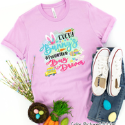 Every Bunny's Favorite Bus Driver Easter Tee