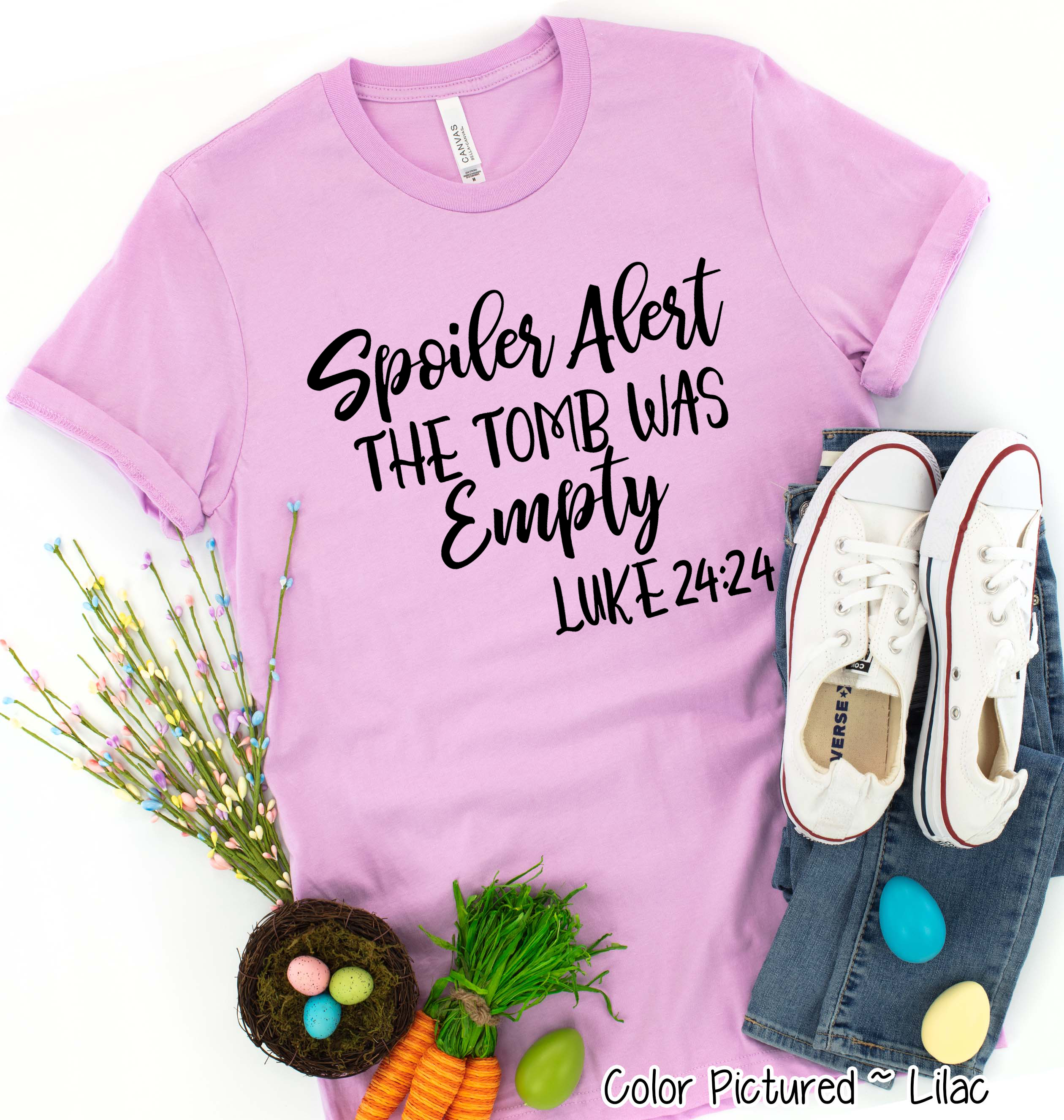 Spoiler Alert The Tomb Was Empty Easter Tee