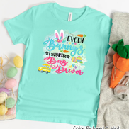 Every Bunny's Favorite Bus Driver Easter Tee