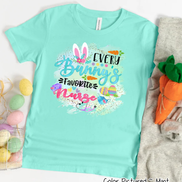 Every Bunny's Favorite Nurse Easter Tee
