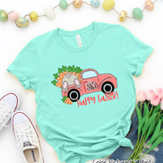 Monogram Easter Carrot Truck Tee