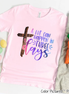 A Lot Can Happen in 3 Days Cross Easter Tee