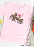 Risen Leopard Cross Easter Bunny Tee