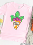 Monogram Easter Carrot Tee