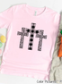 Buffalo Plaid and Leopard Cross Trio Tee