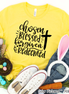 Chosen, Blessed, Forgiven, Redeemed Cross Tee