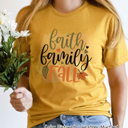 Faith, Family, Fall Tee