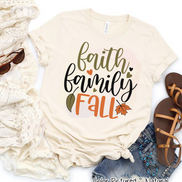 Faith, Family, Fall Tee