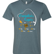 Custom Dad-Father-Papa-Grandpa Keeper Fish Tee