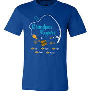 Custom Dad-Father-Papa-Grandpa Keeper Fish Tee