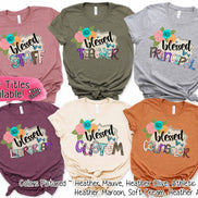 Monogram Blessed Teacher Tee