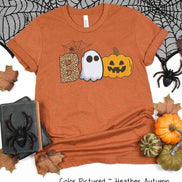 Boo Ghost Pumpkin Halloween Tee