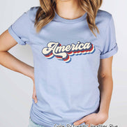 America Retro Tee