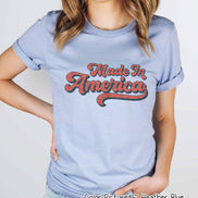 Made In America Retro Tee