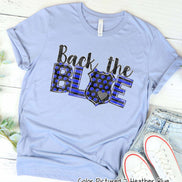 Back The Blue Police Support Tee