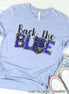 Back The Blue Police Support Tee