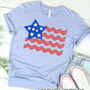 American Ric Rac Flag Tee