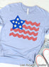 American Ric Rac Flag Tee