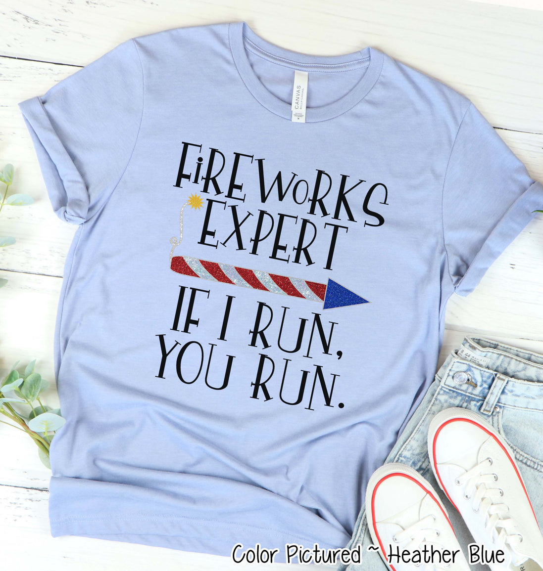 Fireworks Expert for Her 4th of July Tee