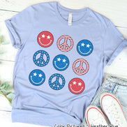 Peace Retro Patriotic Tee