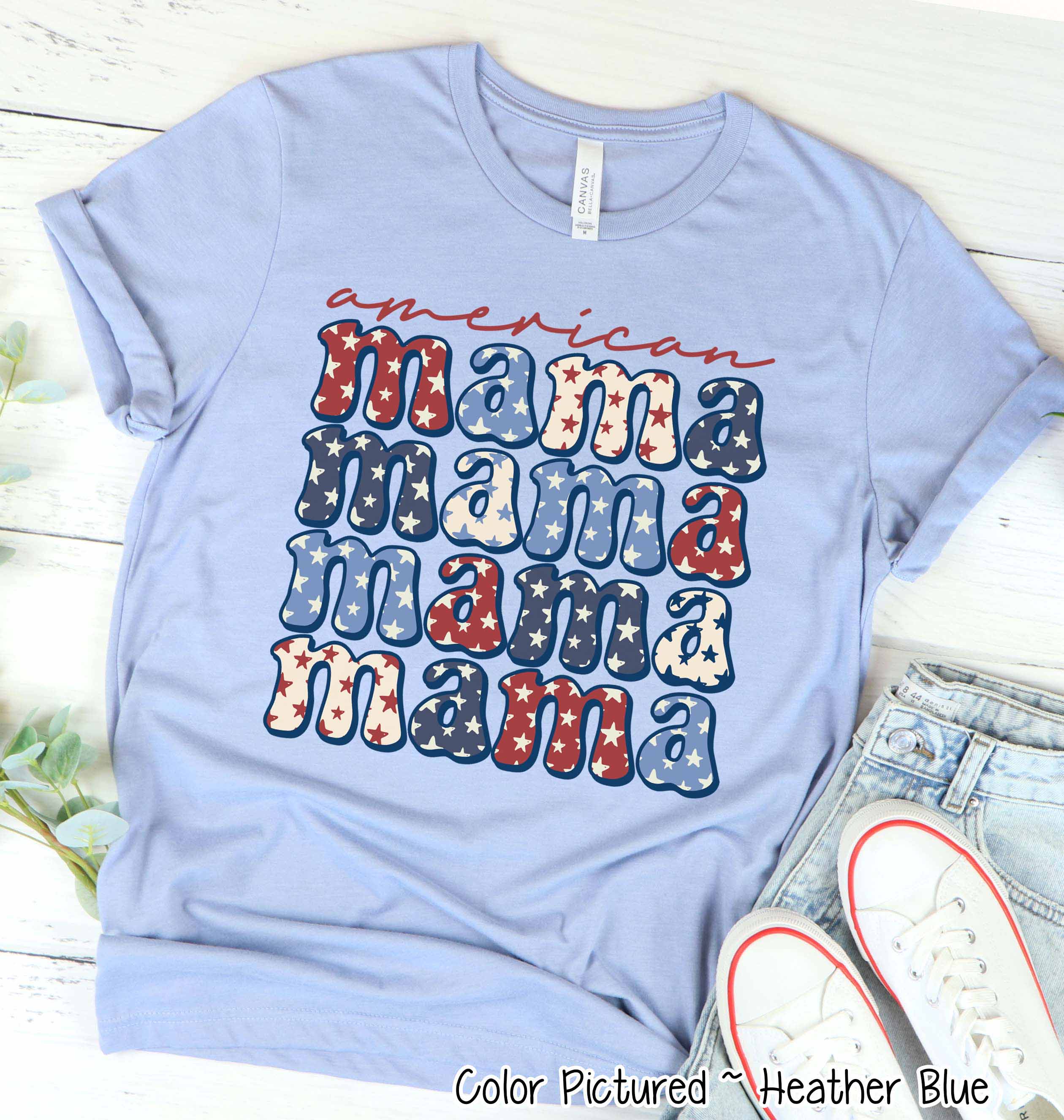 American Mama Retro Tee