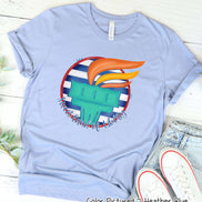 Sweet Land of Liberty Torch Patriotic Tee