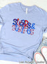 Stars & Stripes Patriotic Tee