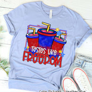 Tastes Like Freedom Patriotic Tee