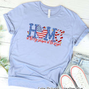Home of the Free Patriotic Tee