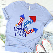 Let Freedom Ring Fireworks Tee