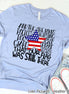 National Anthem Word Art Tee