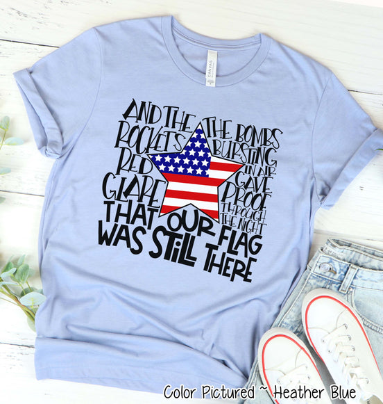 National Anthem Word Art Tee