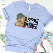 Support our Troops Military Tee