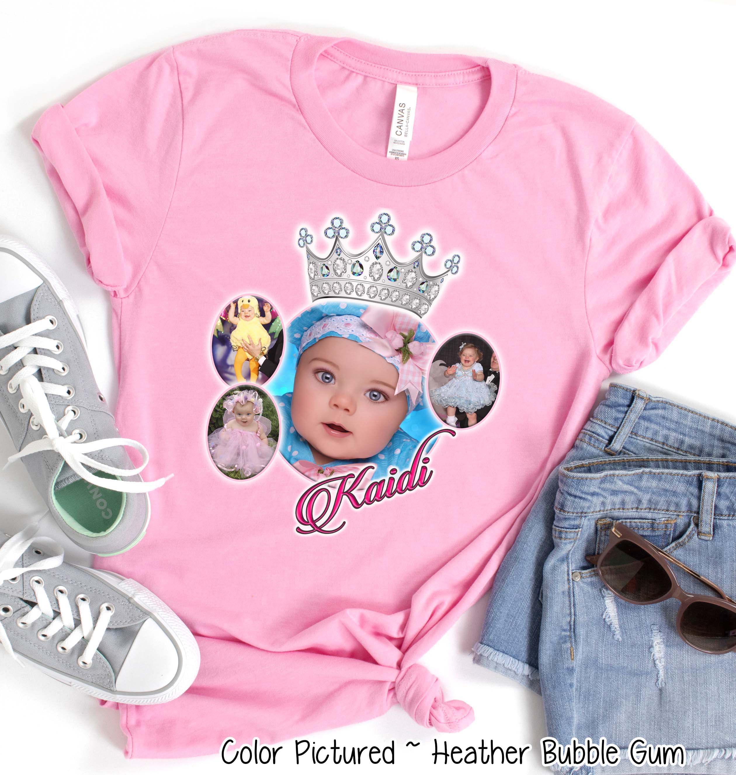 Pageant Crown Photo Collage Tee