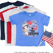 Little Miss Liberty Patriotic Tee