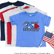 Little Mister Firecracker Patriotic Tee