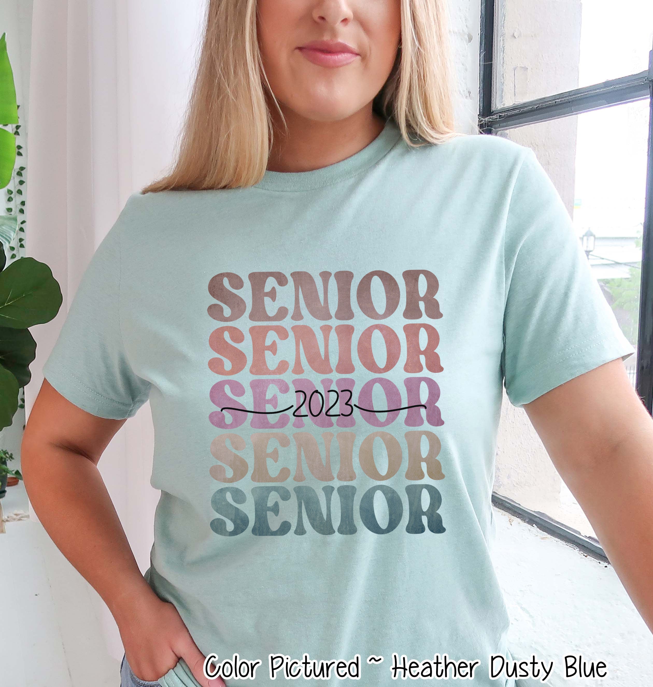 Senior 2024 Retro Mirror Tee