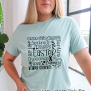 Easter Word Art ~ Subway Art Tee