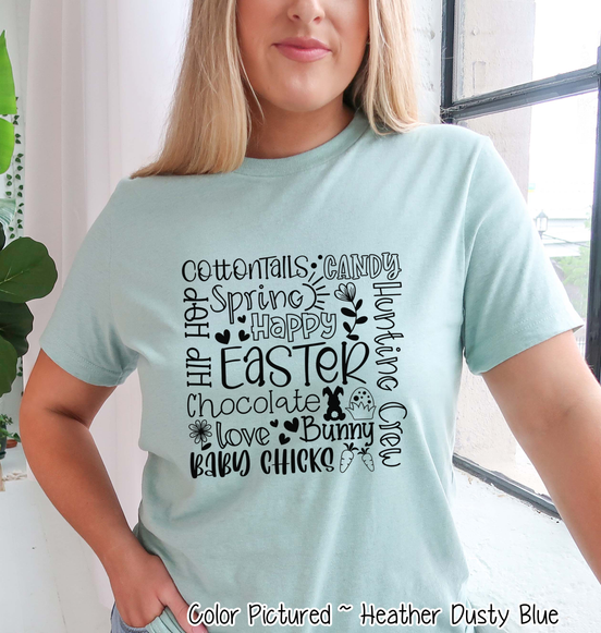 Easter Word Art ~ Subway Art Tee