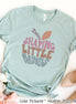 Distress Shaping Little Minds Teacher Tee