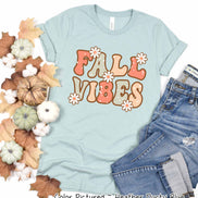 Retro Fall Vibes Fall Tee